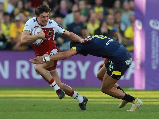 Taqele Naiyaravoro was yellow carded in the 28th minute and Saints conceded three tries during the first of the Challenge Cup quarter-final at Stade Marcel Michelin but they bounced back strongly before suffering defeat. Ahsee Tuala, Luther Burrell, Alex Mitchell, Rory Hutchinson and Alex Moon all scored during a hugely eventful second half.