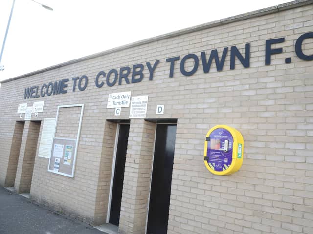 The incident happened on Saturday, January 27, during the 70th minute of Corby’s fixture with Spalding United