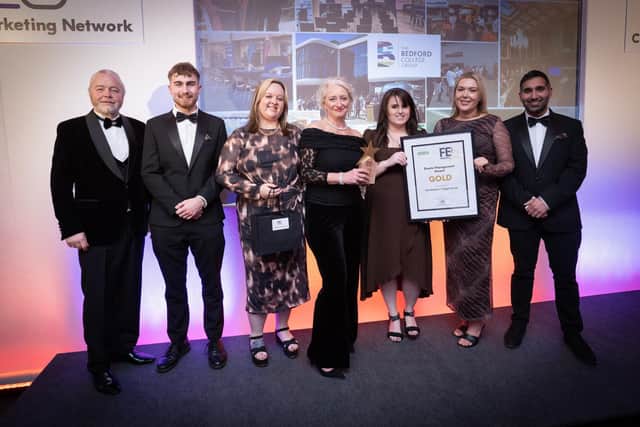 The Bedford College Group Marketing and Events Teams win Gold at The College Marketing Network FE First Awards 2025.