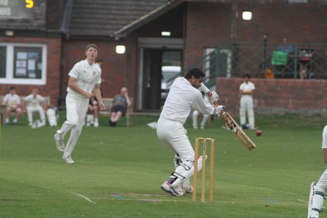 Action from the Division 14 clash between Kettering Town Vs and Horton House IVs (Picture: Finbarr Carroll)