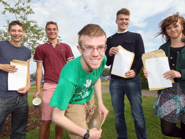 Take a look back at students in Kettering, Corby, Rushden, Wollaston and Wellingborough receiving those all-important results.