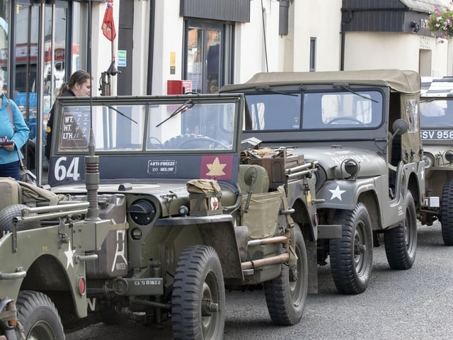 Desborough 1940s weekend saw residents and visitors enjoy a day of wartime nostalgia/Glyn Dobbs