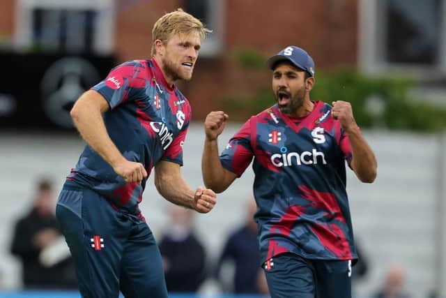 David Willey will lead the Steelbacks into their Blast quarter-final with Somerset on September 5