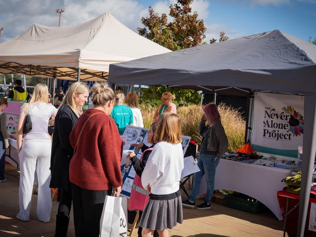 The community event at Rushden Lakes