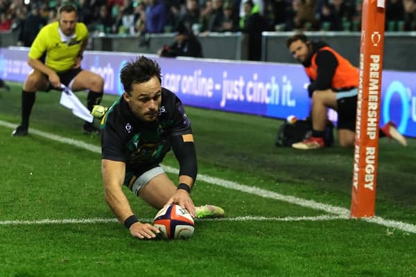 Tom Collins scored 50 tries for Saints (photo by David Rogers/Getty Images)