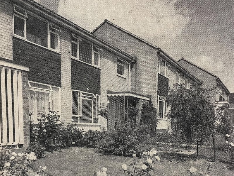 Medina Road in the Shire area of Corby during the 1960s.