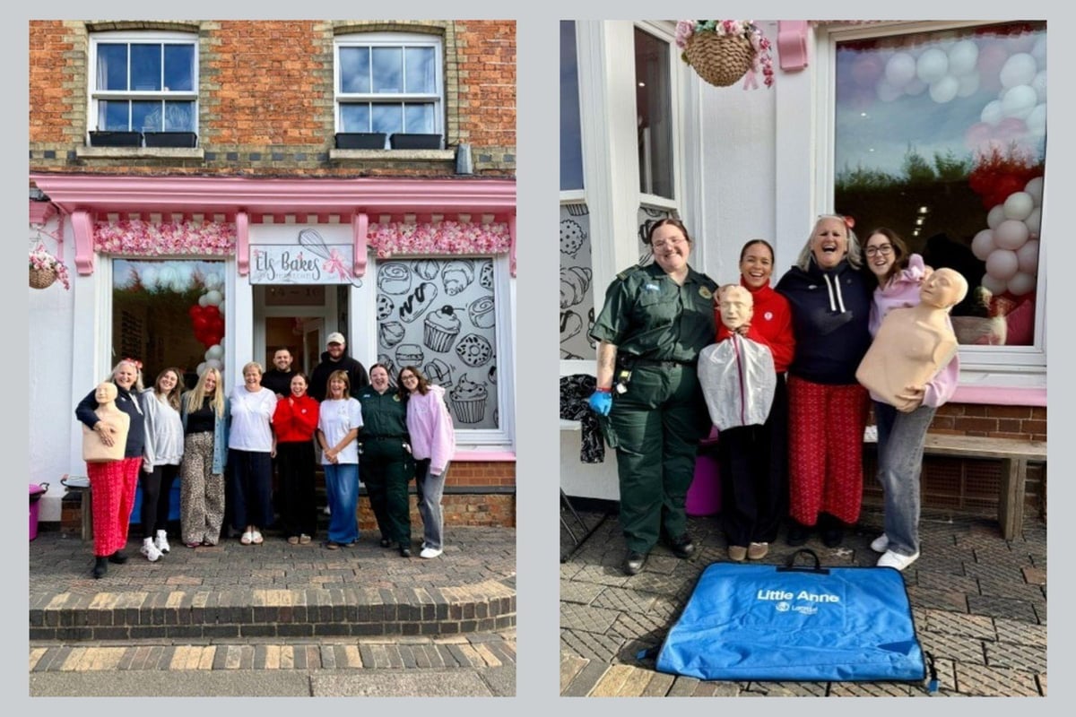 Northamptonshire village bakery raises £1,200 for British Heart Foundation after 'traumatic experience' in January