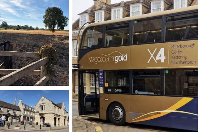 Oundle/Ashton Lock/the X4 bus/IMG