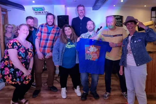 The comedians from our previous night
