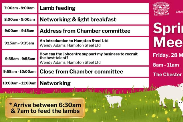 Business community invited to the Wellingborough & East Northants Chamber