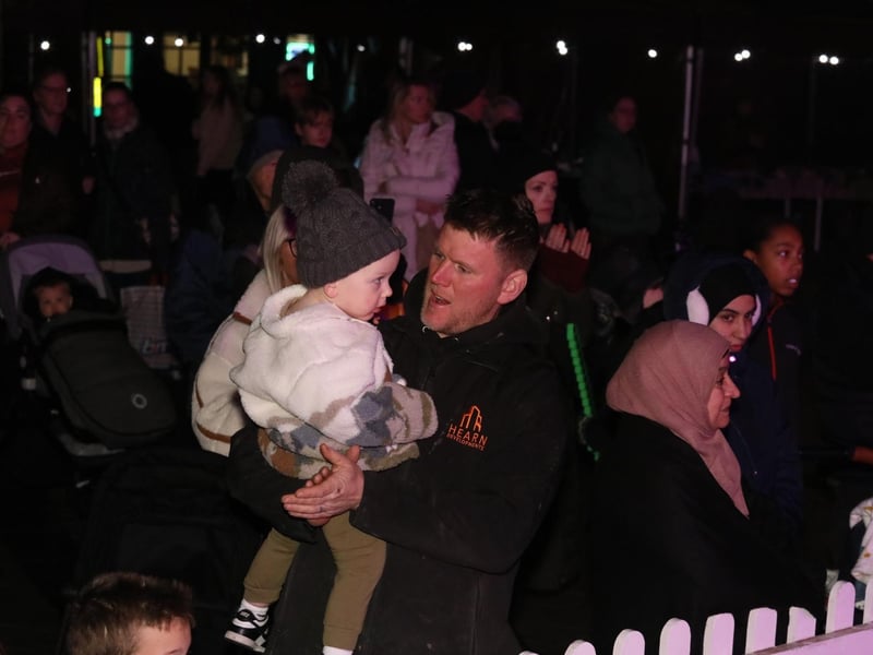 PICTURE SPECIAL: Kettering Christmas lights switch on event 2024