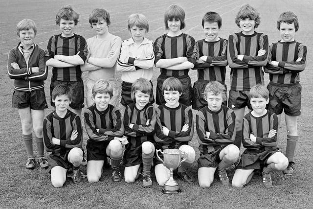 Dale Robertson knew that this was a Corby and District team from 1978 comprising players from 4th year juniors from different schools