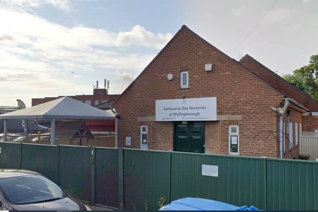 Ashbourne Day Nurseries at Wellingborough, on St Johns Street. Credit: Google