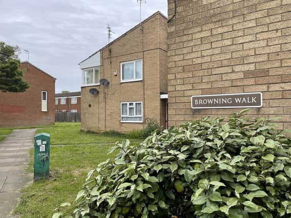 Browning Walk, Corby. File image.