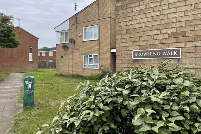 Browning Walk, Corby. File image.