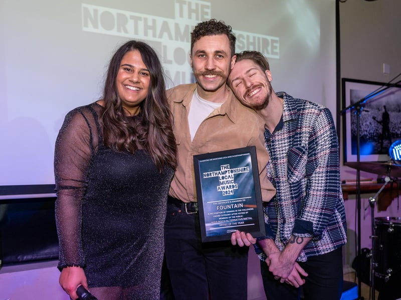 Rock duo Fountain won Indie / Rock / Alternative / Metal Artist Of The Year.