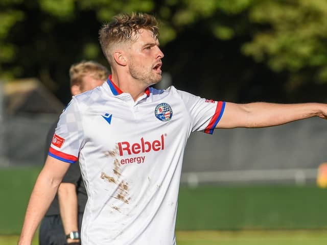 Ryan Inman made 27 appearances for AFC Rushden & Diamonds in the 2023/24 season (Picture: Shaun Frankham)