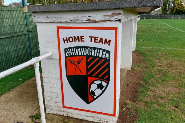 Wellingborough Whitworth FC plays its home games at The Victoria Mill Ground