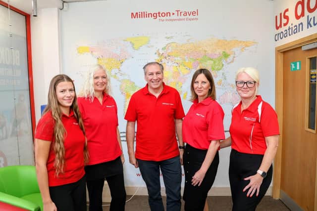 The team at Millington Travel in Kettering will celebrate the store's 10th anniversary in the town/National World