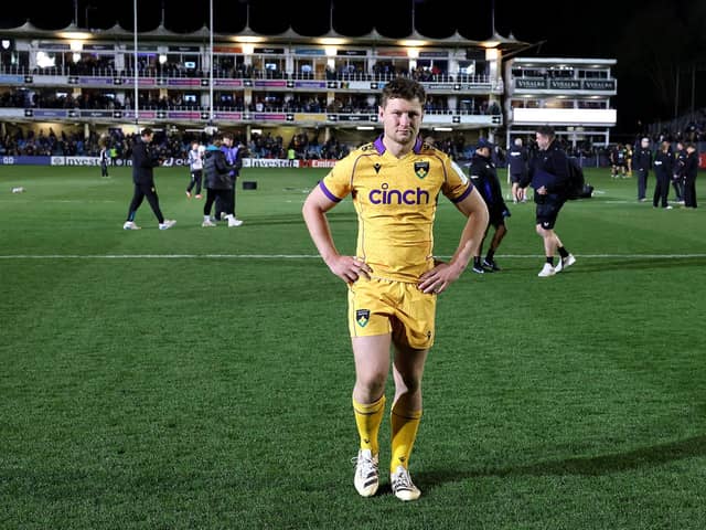 Fraser Dingwall was left disappointed after Saints exited the Champions Cup at Bath last season (photo by David Rogers/Getty Images)