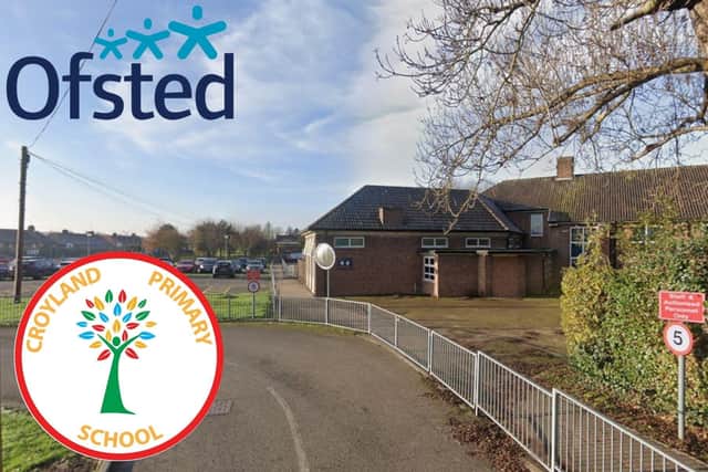 Croyland Primary School was praised by Ofsted inspectors during a visit in June