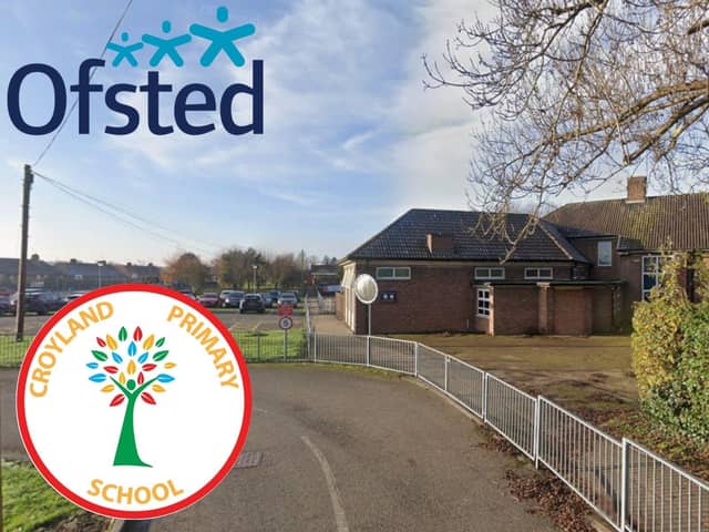 Croyland Primary School was praised by Ofsted inspectors during a visit in June