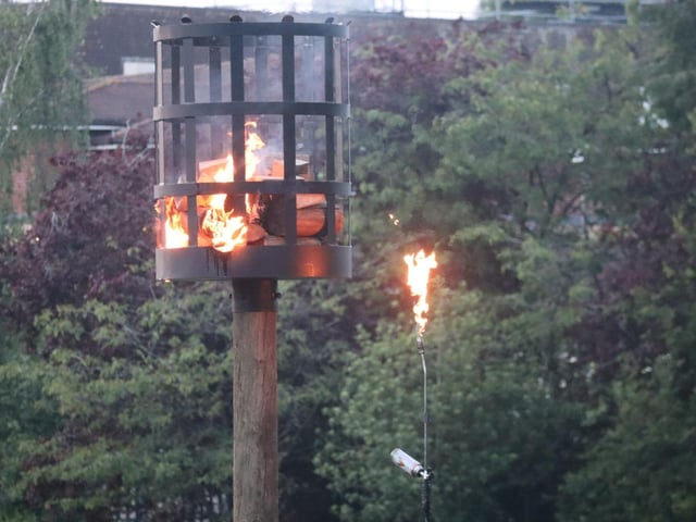 Corby D-Day Beacon Lighting 2024:Corby D-Day Beacon Lighting 2024
