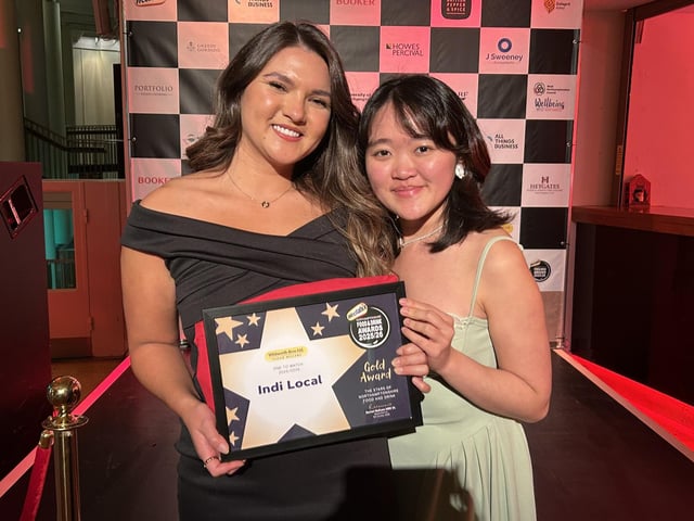 Awarded joint gold was Indi Local.