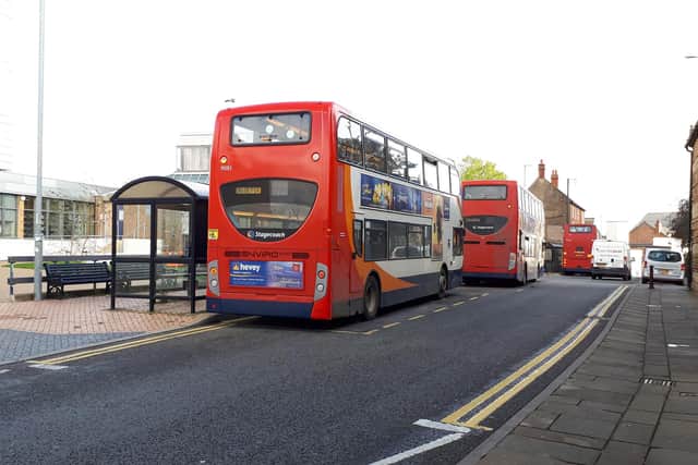 Wellingborough, Church Street bus stops