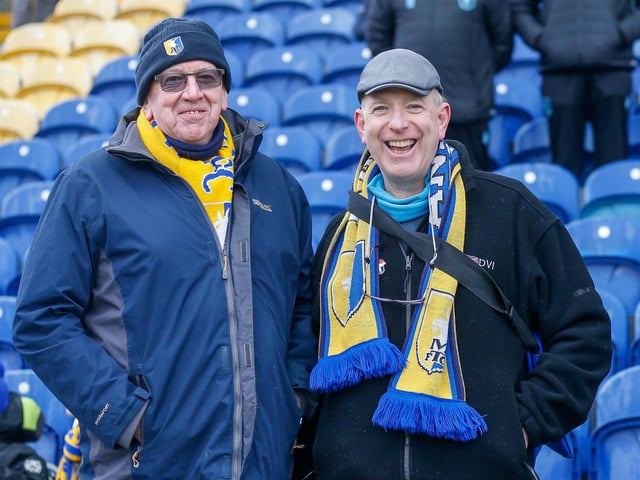 Who can you spot in our Mansfield Town v Walsall fans gallery?