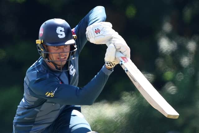 Justin Broad impressed with the bat (photo by Warren Little/Getty Images)