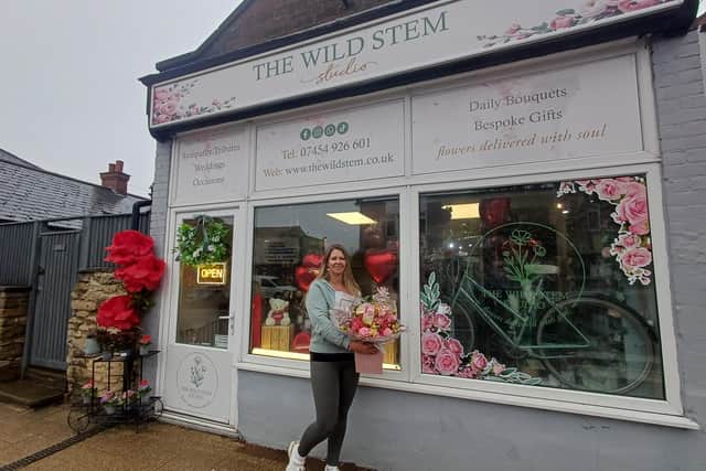 Terri Freeman is at the helm of The Wild Stem, a new florist in Irthlingborough's High Street