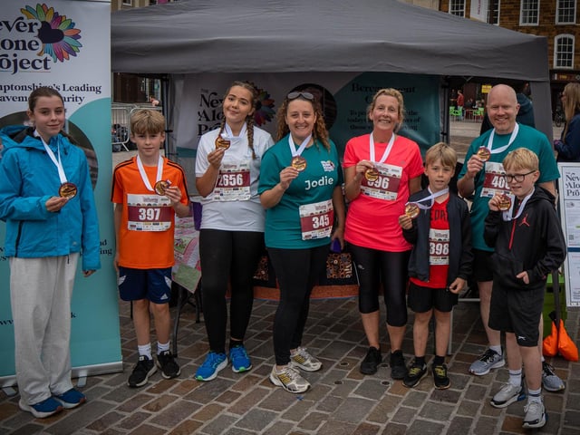 TNAP runners at The Amazing Northampton Run