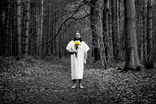 Lou Chawner in Sniff the Flowers. Photo by Rebecca Cockcroft