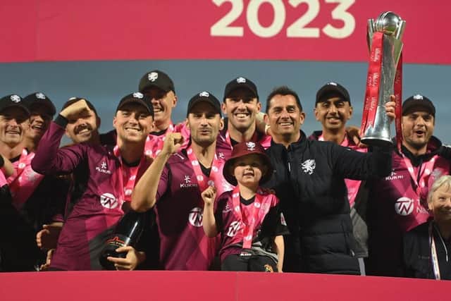 Somerset won the Vitality Blast final at the weekend (Photo by Harry Trump/Getty Images)