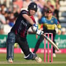 Jimmy Neesham in action for the Steelbacks in the 2022 Blast campaign
