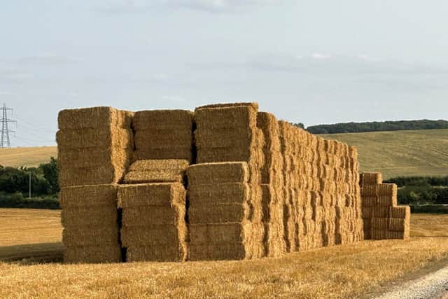 Get bales back to the main base or building as quickly as possible