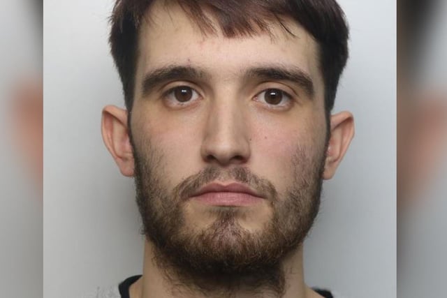 The 22-year-old from Northampton was sentenced to 42 months four days before Christmas after admitting robbing a university student at knifepoint and threatening a care worker with a BB gun. Downton, of Lion Court, pushed his victim to the floor and demanded he hand over a £900 Canada Goose jacket in April this year — although he later told police a friend had given it to him for free.