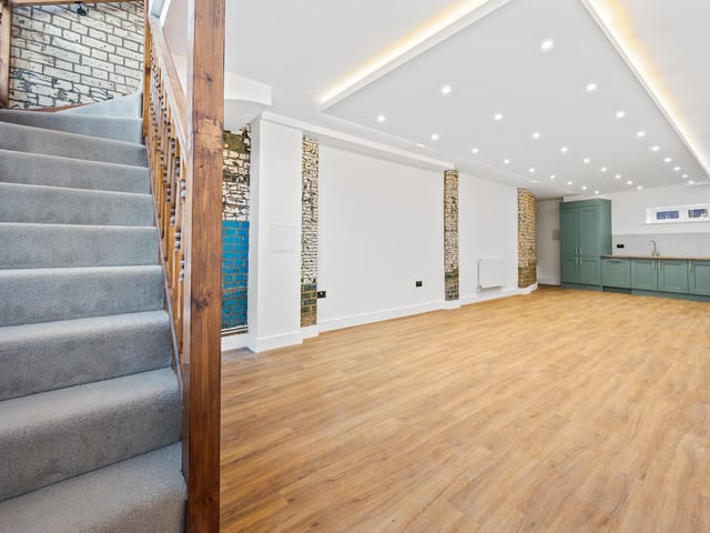 Inside the new townhouse