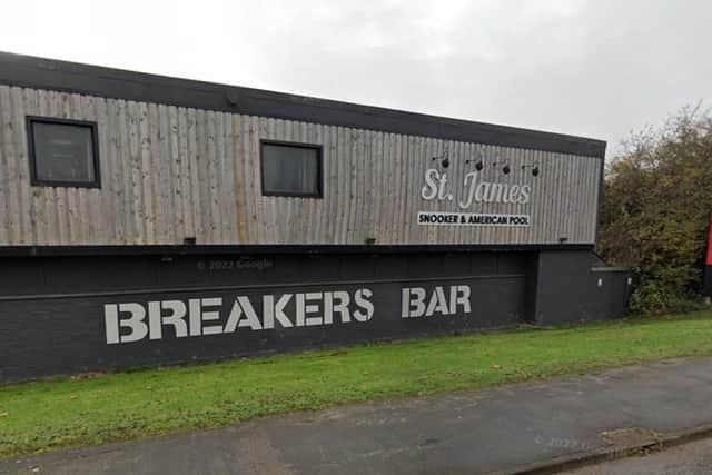 St James Snooker and American Pool club in Corby where last night's incident happened. Image: Google