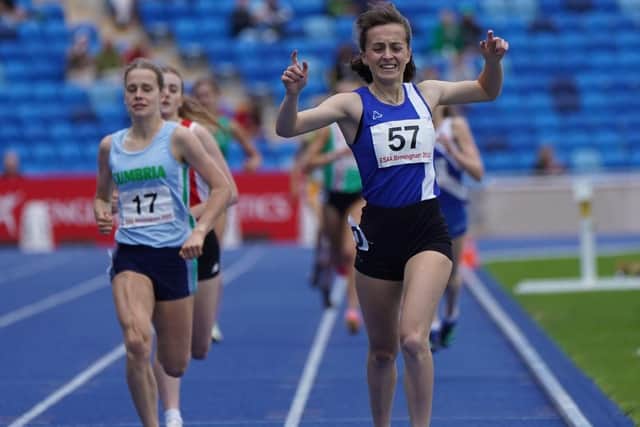 Alice Bates triumphed at the English Schools Championships
