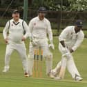 Brixworth celebrate a wicket in their NCL Division One win over Burton Latimer (Picture: Finbarr Carroll)