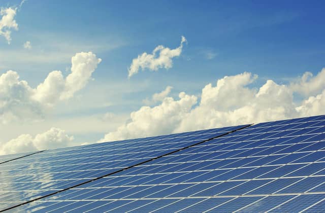 Solar panels photo by Pixabay