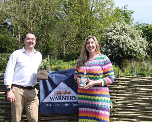 Tom Warner and Tina Warner-Keogh at Falls Farm in Harrington, home of Warner's Distillery/National World