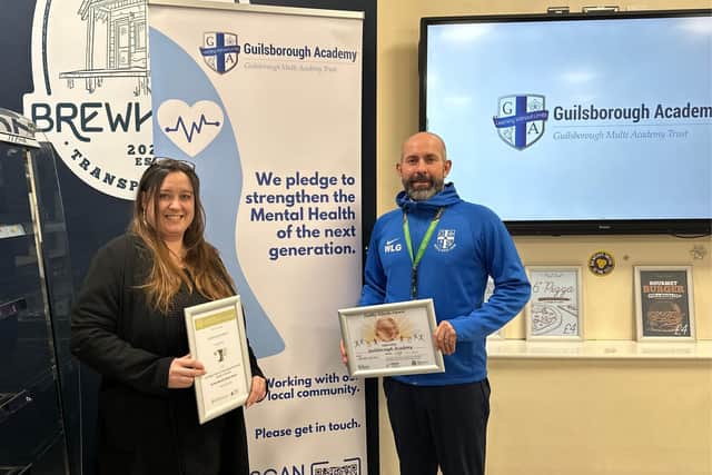 In-house School Counsellor, Miss Della Rowinski and Assistant Principal and Senior Mental Health Lead, Mr Kit Woolridge