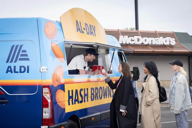 Aldi vs McDonalds - battle of the hash brown