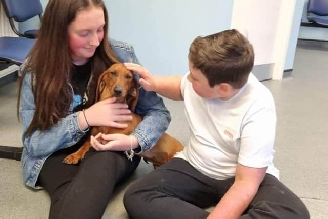 Violet and Ernie with Bonnie