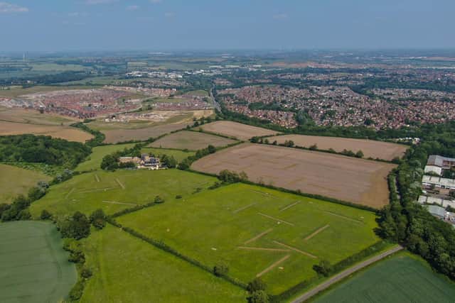 Owned by North Northants Council - Phase 2 of Glenvale Park in Wellingborough where 1,000 homes have been given planning permission /Glenvale Park