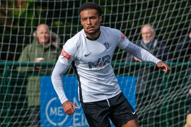 Tyrone Lewthwaite netted twice as Corby Town beat Lichfield City 4-1 on Tuesday night (Picture: Jim Darrah)