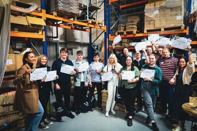 All of the baristas won a bag of coffee related goodies and a CPD certificate